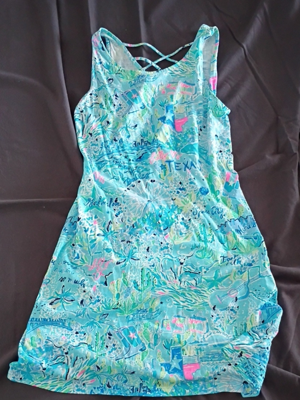 Lilly Pulitzer Lily Loves Texas Size Medium Dress